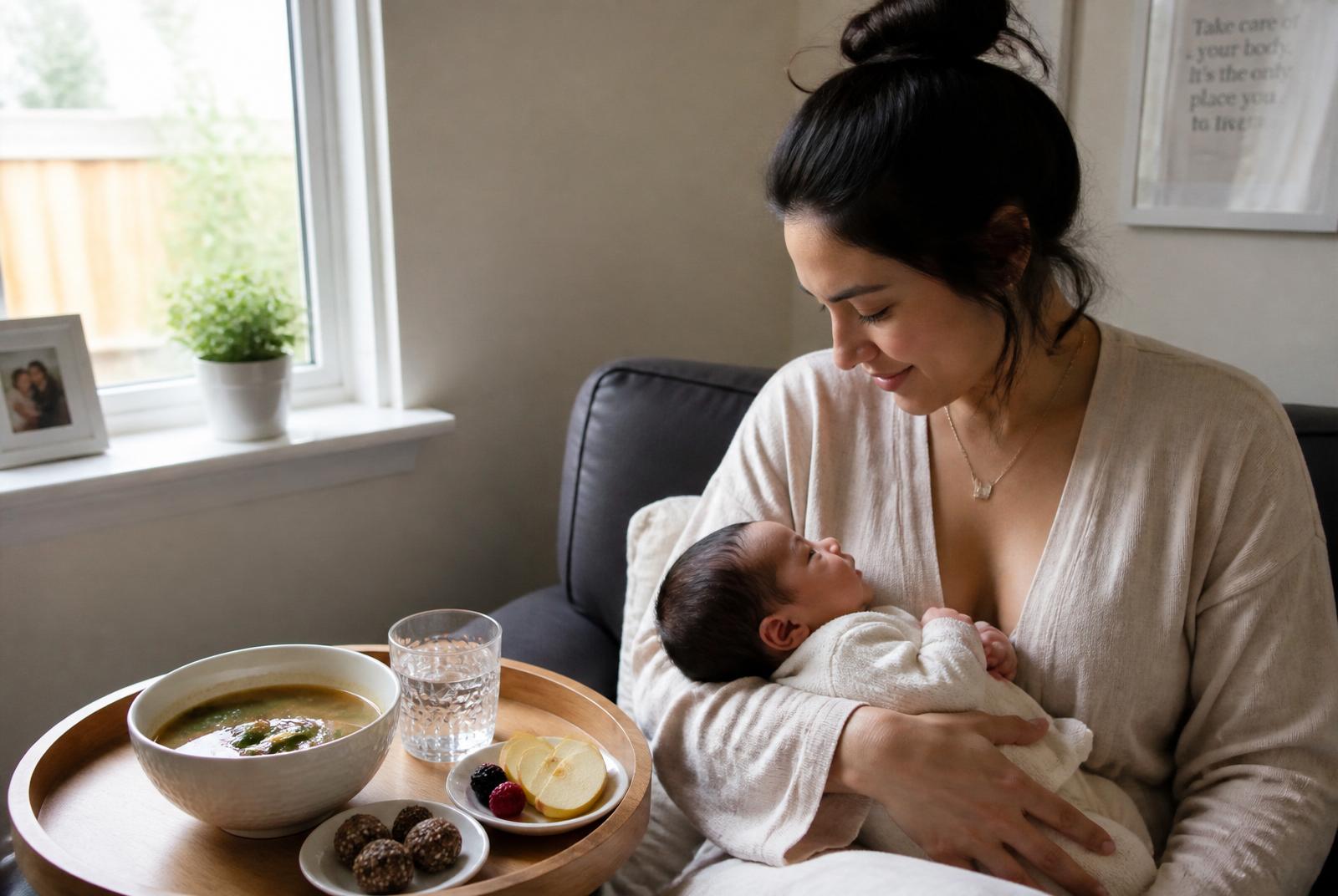 Postpartum Nutrition: Easy, Nourishing Foods for New Moms